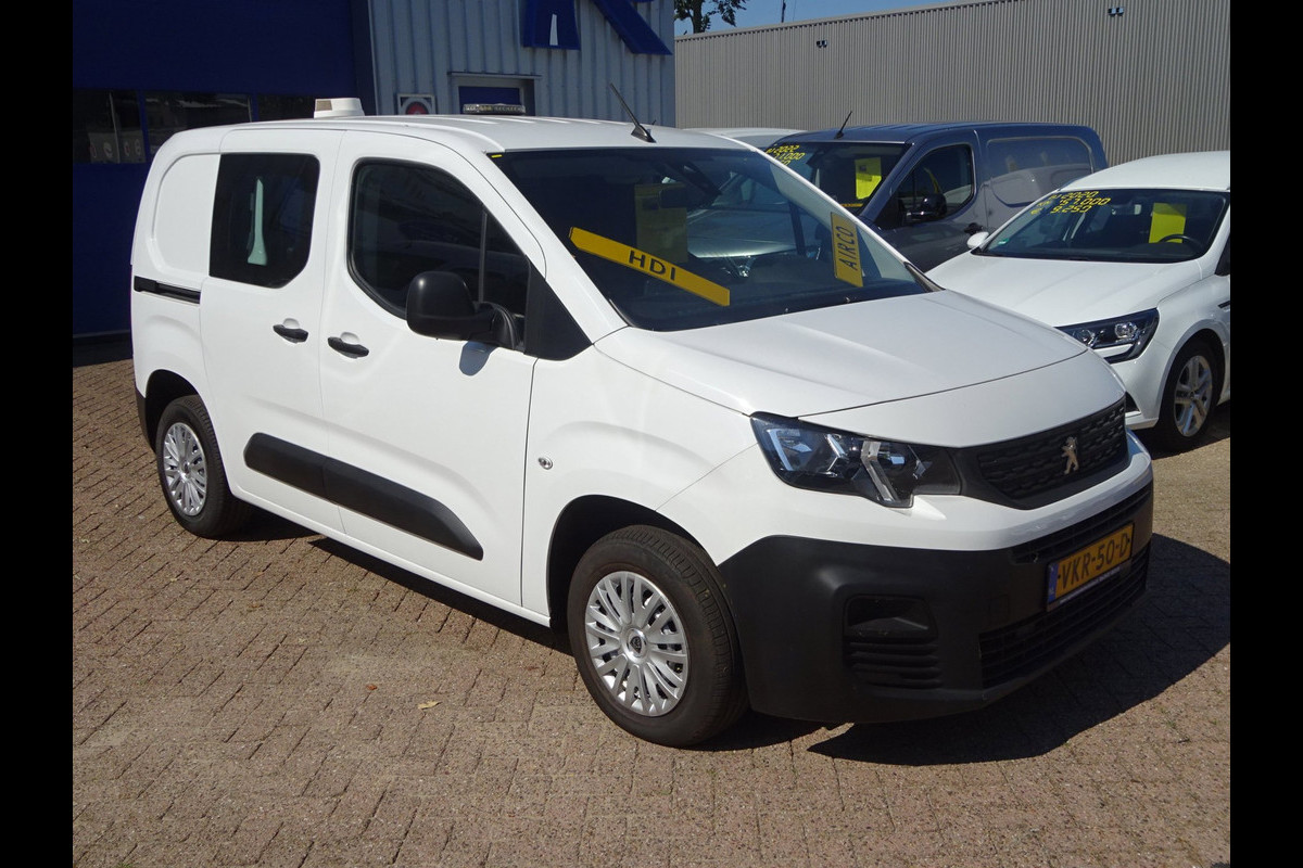 Peugeot Partner 1.5 BlueHDI Pro AIRCO SCHUIFDEUR LAGE KILOMETERSTAND
