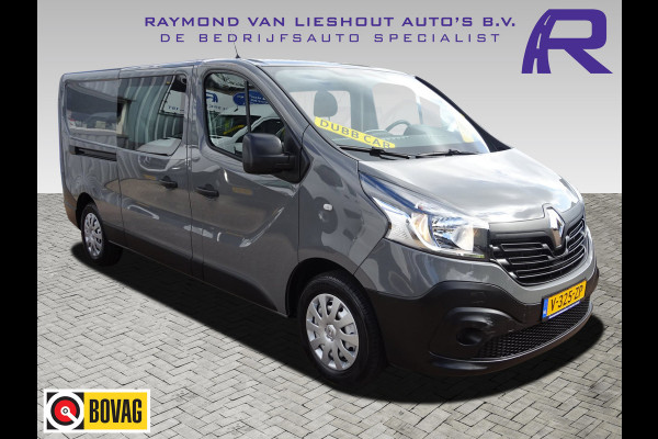 Renault Trafic 1.6 dCi T29 L2H1 DUBBELE CABINE 6 PERSOONS AIRCO NAVIGATIE