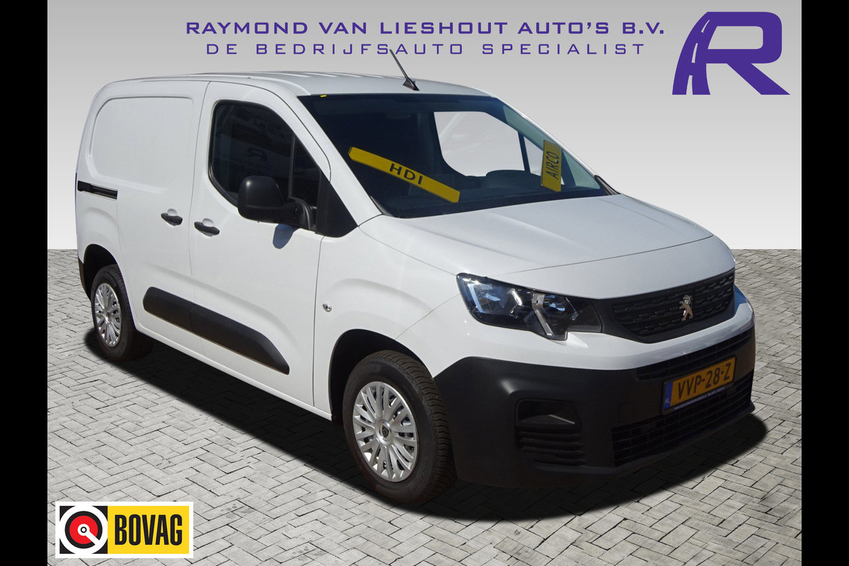 Peugeot Partner 1.5 BlueHDi 100 S&S L1 AIRCO SCHUIFDEUR CRUISE CONTROL GROOT SCHERM