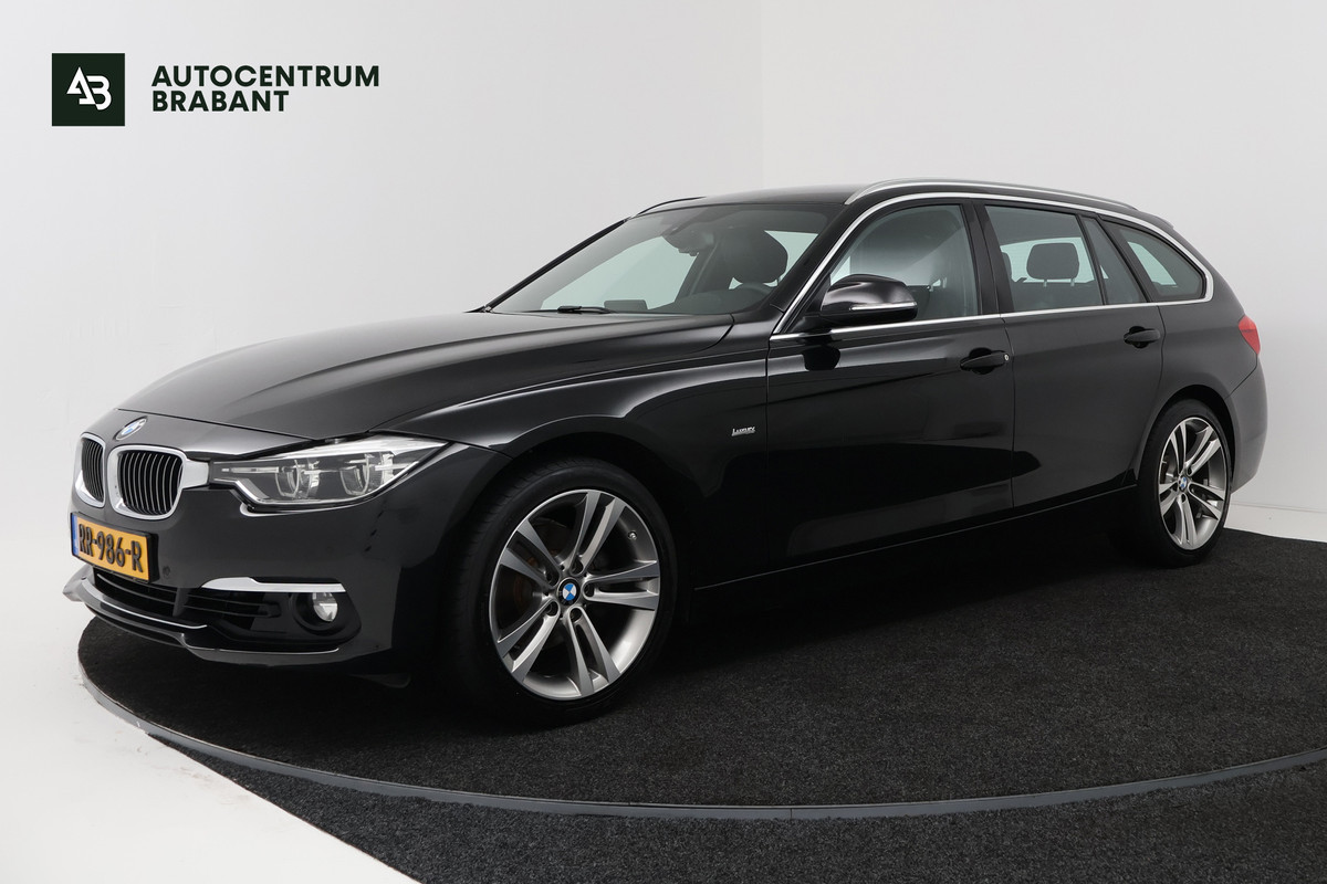 BMW 3 Serie Touring 318i High Executive (NAVIGATIE, TREKHAAK, STOELVERWARMING, DEALER ONDERHOUDEN, LEDER, LED)