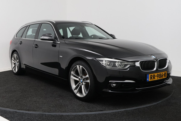 BMW 3 Serie Touring 318i High Executive (NAVIGATIE, TREKHAAK, STOELVERWARMING, DEALER ONDERHOUDEN, LEDER, LED)