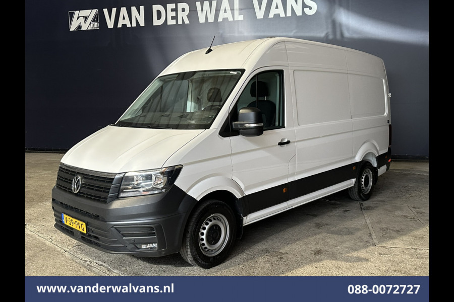 Volkswagen Crafter 2.0 TDI 141pk L3H3 L2H2 Euro6 Airco | Navigatie | Apple Carplay | Chauffeursstoel Android Auto, Standkachel, Parkeersensoren, 3000kg trekvermogen