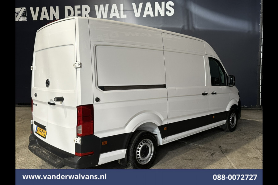 Volkswagen Crafter 2.0 TDI 141pk L3H3 L2H2 Euro6 Airco | Navigatie | Apple Carplay | Chauffeursstoel Android Auto, Standkachel, Parkeersensoren, 3000kg trekvermogen