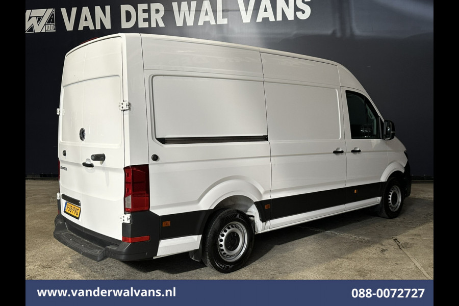 Volkswagen Crafter 2.0 TDI 141pk L3H3 L2H2 Euro6 Airco | Navigatie | Apple Carplay | Chauffeursstoel Android Auto, Standkachel, Parkeersensoren, 3000kg trekvermogen