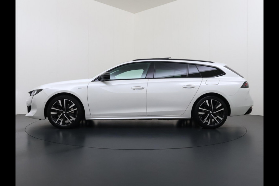 Peugeot 508 1.6 HYbrid GT PHEV| AFNEEMBARE TREKHAAK| PANO| ELEKTRISCHE ACHTERKLEP| ACHTERUITRIJCAMERA| RIJKLAAR GELEVERD INCL. 12 MND BOVAG GARANTIE| DODE HOEK SENSOR|