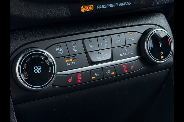 Ford Fiesta 1.0T 125PK Hybrid ST-Line Stoel+Stuur+Voorruitverwarming Apple Carplay/Android Auto Navi* Ecc Cruise Control Pdc Keyless DAB+ Bluetooth Lmv Lane Assist Isofix Regensensor 1e Eigenaar Origineel Nederlandse Auto