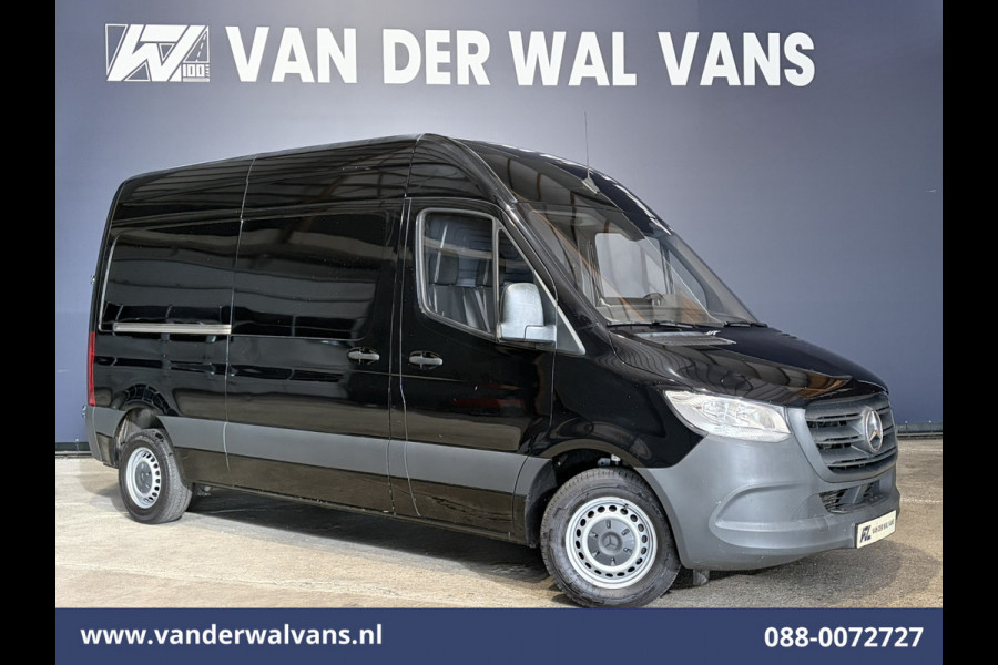 Mercedes-Benz Sprinter 314 CDI 143pk L2H2 Euro6 Airco | Navigatie | Trekhaak | Camera | Apple Carplay Android Auto, Trap, Leder, Bijrijdersbank
