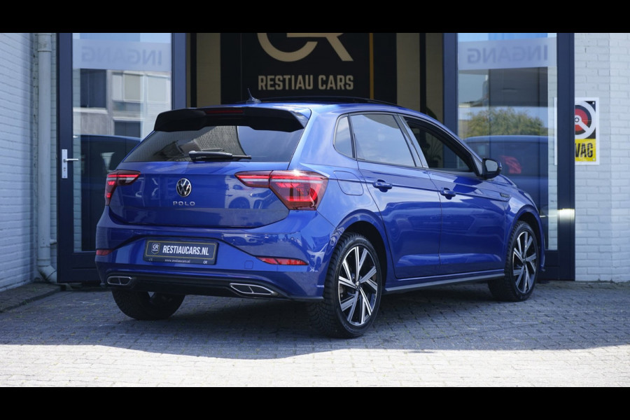 Volkswagen Polo R-Line 1.0 TSI 110 Pk AUTOMAAT-ACC-CAMERA-IQ LIGHT-KEYLESS-NAVIGATIE-PANORAMA-VIRTUEEL-STOELVERWARMING