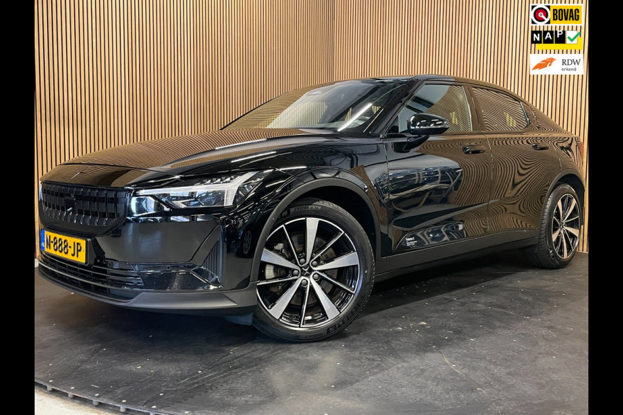 Polestar 2 Long Range Single Motor 78 kWh|88% SOH|BLACK ED.|TREKHAAK|MEMORY|CAMERA|STOEL+STUURVERW|ACC|INCL.BTW|1e EIG|NL-AUTO|NAP