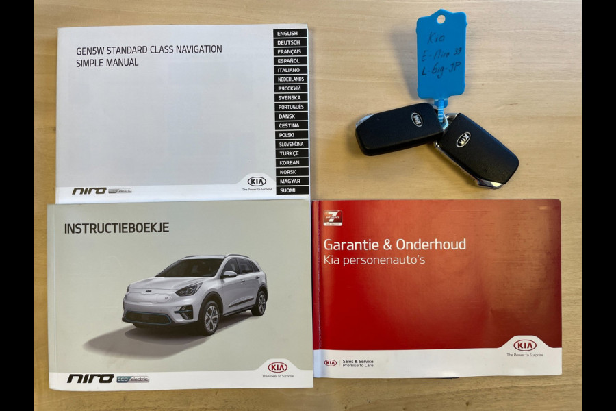Kia e-Niro DynamicLine 39 kWh|100% SOH|1/2 LEDER|ACC|APPLE CARPLAY/ANDROID AUTO|CAMERA|LANE-ASSIST|1e EIGENAAR|NL-AUTO|NAP|IN.BTW|