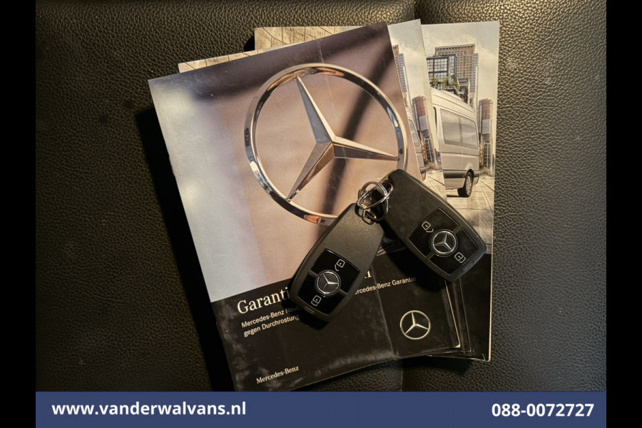 Mercedes-Benz Sprinter 314 CDI 143pk L2H2 Euro6 Airco | Navigatie | Trekhaak | Camera | Apple Carplay Android Auto, Trap, Leder, Bijrijdersbank