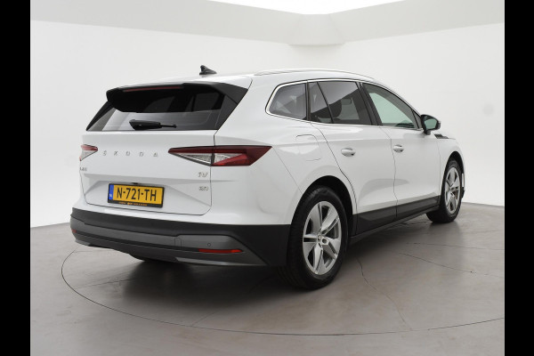 Škoda ENYAQ iV 80 204 PK SOH 89,42% + WEGKL. TREKHAAK | SFEERVERL | STANDKACHEL | CAMERA | STUURWIELVER. | CARPLAY