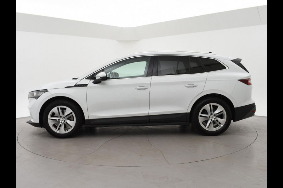 Škoda ENYAQ iV 80 204 PK SOH 89,42% + WEGKL. TREKHAAK | SFEERVERL | STANDKACHEL | CAMERA | STUURWIELVER. | CARPLAY