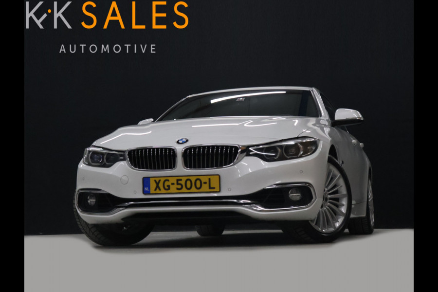 BMW 4 Serie Gran Coupé 418i High Executive [GROOT NAVIGATIE, STOELVERWARMING, VOL LEDER, CRUISE CONTROL, LED, BLUETOOOTH, DIGITAL DASH, ELEKTRISCHE ACHTERKLEP, NIEUWSTAAT]