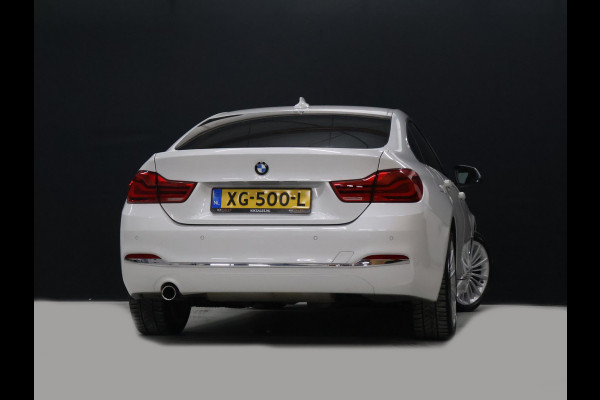 BMW 4 Serie Gran Coupé 418i High Executive [GROOT NAVIGATIE, STOELVERWARMING, VOL LEDER, CRUISE CONTROL, LED, BLUETOOOTH, DIGITAL DASH, ELEKTRISCHE ACHTERKLEP, NIEUWSTAAT]