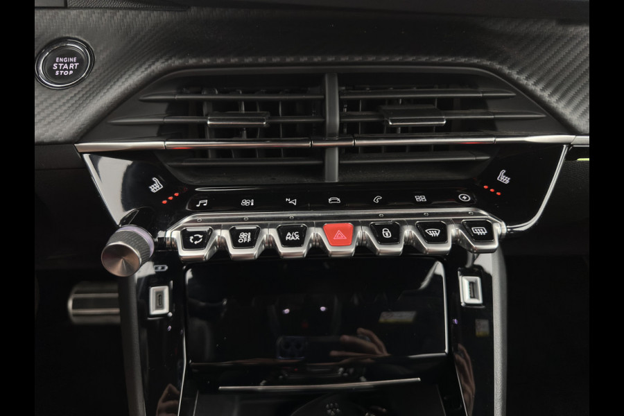 Peugeot e-208 EV GT Pack 50 kWh [3-Fase-11kW] {SoH-94%} (INCL.BTW) *FULL-LED | DIGI-COCKPIT | BLINDSPOT | CAMERA | LEATHER-ALCANTARA | AMBIENTLIGHT | NAVI-FULLMAP | LANE-ASSIST | KEYLESS | DAB | CCS-FASTLOADER | HEATED-SPORTSEATS | 17''ALU*