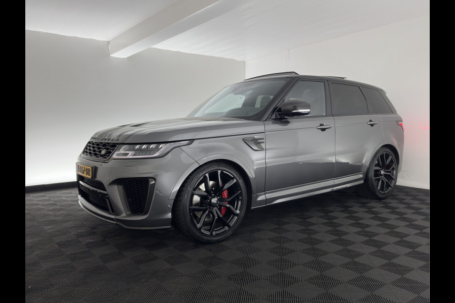 Land Rover Range Rover Sport 5.0 V8 SC SVR Aut. *PANO | LEATHER | MATRIX-LED | HEAD-UP | CARBON | ADAPTIVE-CRUISE | MEMORY-PACK | MERIDIAN-AUDIO | BLINDSPOT | TOPVIEW | DIGI-COCKPIT | HEATED-SPORTSEATS | PRIVACY-GLASS | SHIFTPADDLES |