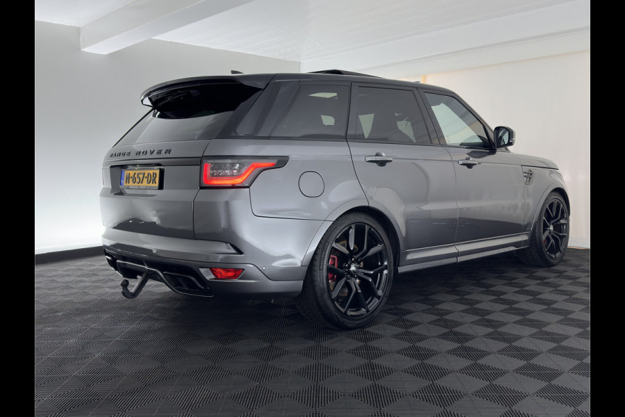 Land Rover Range Rover Sport 5.0 V8 SC SVR Aut. *PANO | LEATHER | MATRIX-LED | HEAD-UP | CARBON | ADAPTIVE-CRUISE | MEMORY-PACK | MERIDIAN-AUDIO | BLINDSPOT | TOPVIEW | DIGI-COCKPIT | HEATED-SPORTSEATS | PRIVACY-GLASS | SHIFTPADDLES |