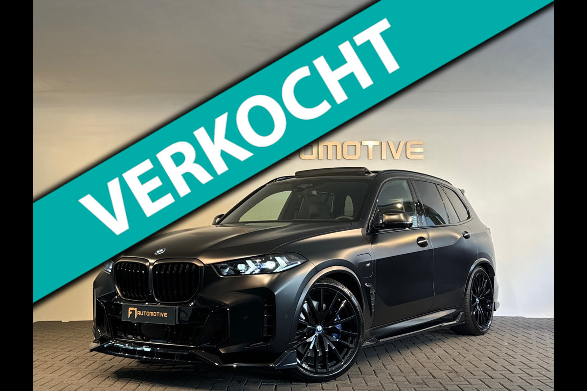 BMW X5 XDrive50e M Sport Pano|M Seat|Frozen|HuD|Trekhaak|VOL