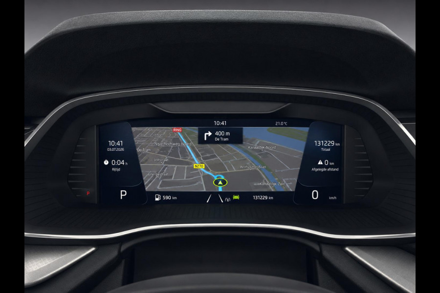 Škoda Octavia Combi 1.0 e-TSI Business Edition Trekhaak Airco ECC Navi Wireless Carplay PDC VA Full LED Virtual Cockpit Cruise Control