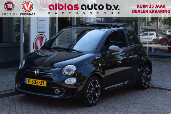 Fiat 500 1.0 Hybrid Sport|Open dak|16"|Cruise|TFT|Clima
