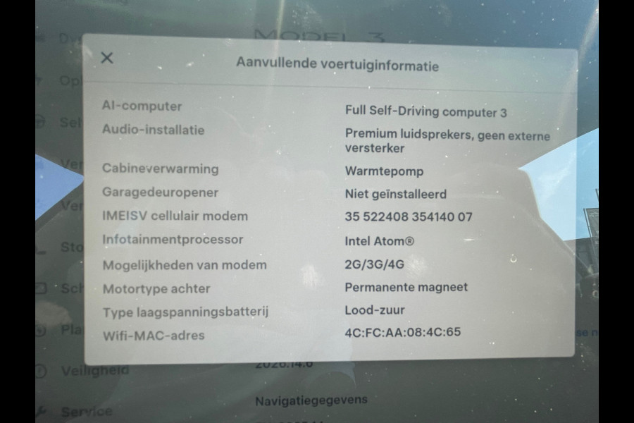 Tesla Model 3 Standard RWD Plus 60 kWh |SOH 88%|FACELIFT | WARMTEPOMP
