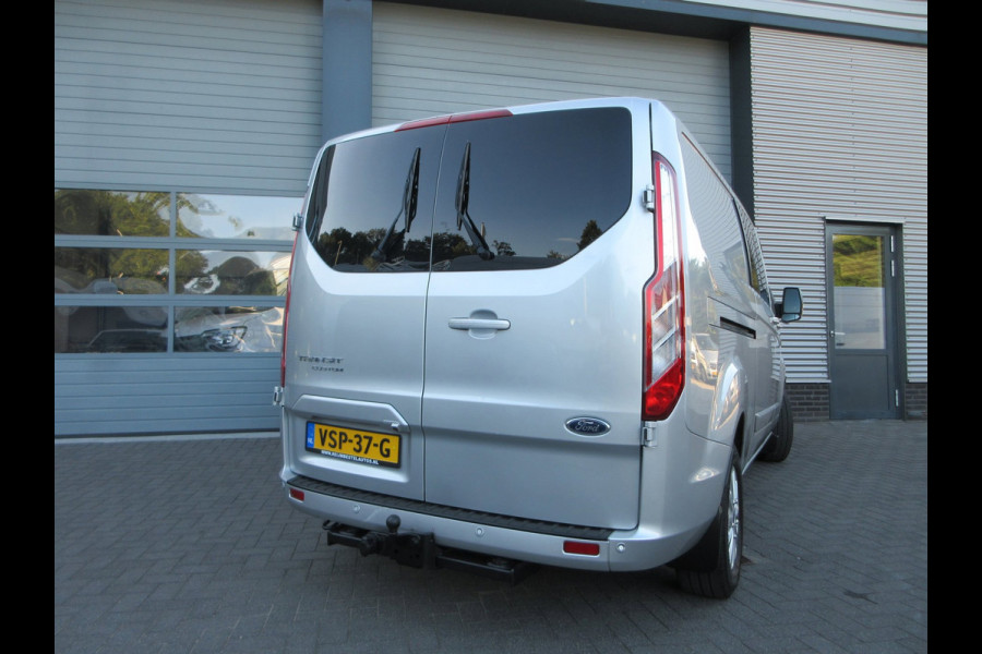 Ford Transit Custom 320 2.0 TDCI L2, Limited, DC, Dubbel Cabine, LED, 2x schuifdeur, Camera.