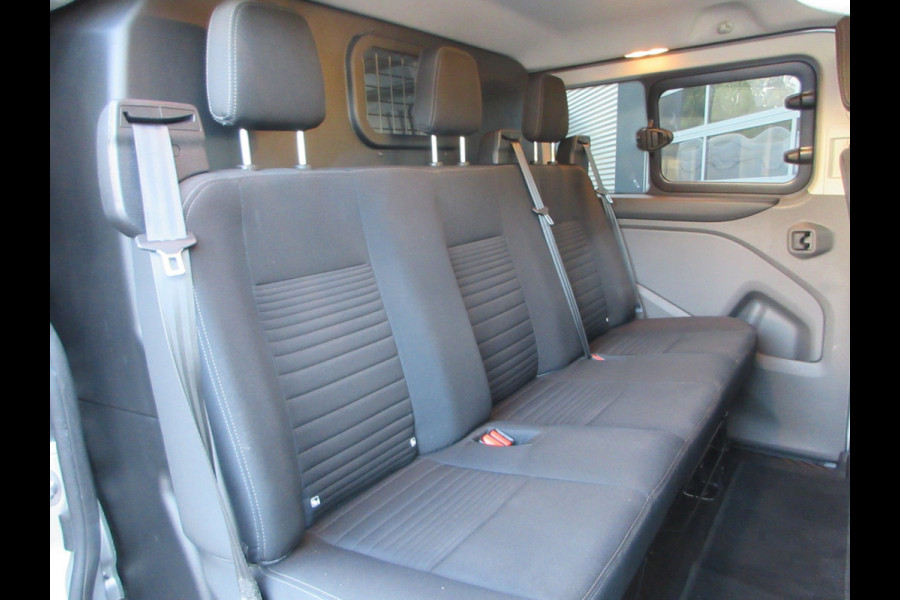 Ford Transit Custom 320 2.0 TDCI L2, Limited, DC, Dubbel Cabine, LED, 2x schuifdeur, Camera.