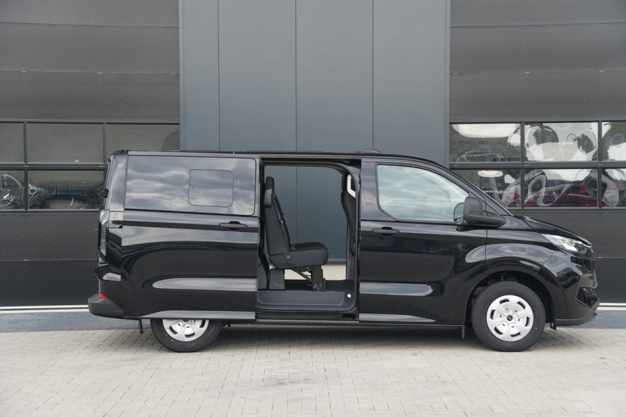 Ford Transit Custom 320 2.0 TDCI L1H1 Trend DC 136pk - 2x Schuif - Stoel/stuurverwarming - Cruise - Navi - Camera - Rijklaar