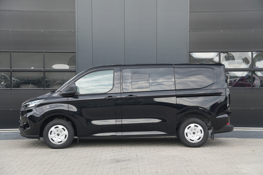 Ford Transit Custom 320 2.0 TDCI L1H1 Trend DC 136pk - 2x Schuif - Stoel/stuurverwarming - Cruise - Navi - Camera - Rijklaar