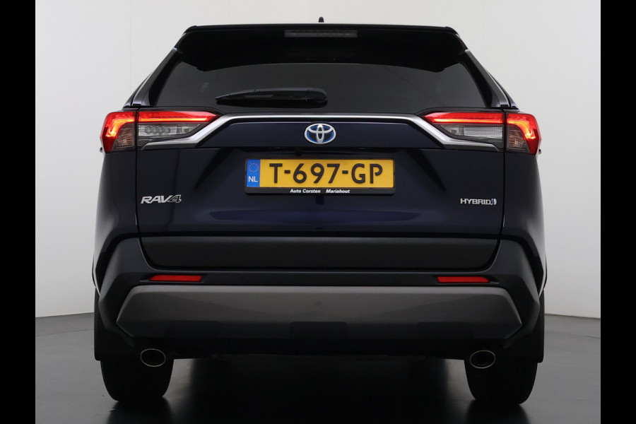 Toyota RAV4 2.5I Hybride Leer+Verwarming+Memory Adap.Cruise Navi Camera Ecc Apple Carplay Android Auto Miracast™ Elek.Achterklep Active Stuur+Voorruit+Achterbankverwarming Keyless Lane Assist Privacy Glas Lmv Elek.Stoel Bluetooth Led