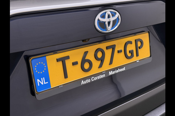 Toyota RAV4 2.5I Hybride Leer+Verwarming+Memory Adap.Cruise Navi Camera Ecc Apple Carplay Android Auto Miracast™ Elek.Achterklep Active Stuur+Voorruit+Achterbankverwarming Keyless Lane Assist Privacy Glas Lmv Elek.Stoel Bluetooth Led