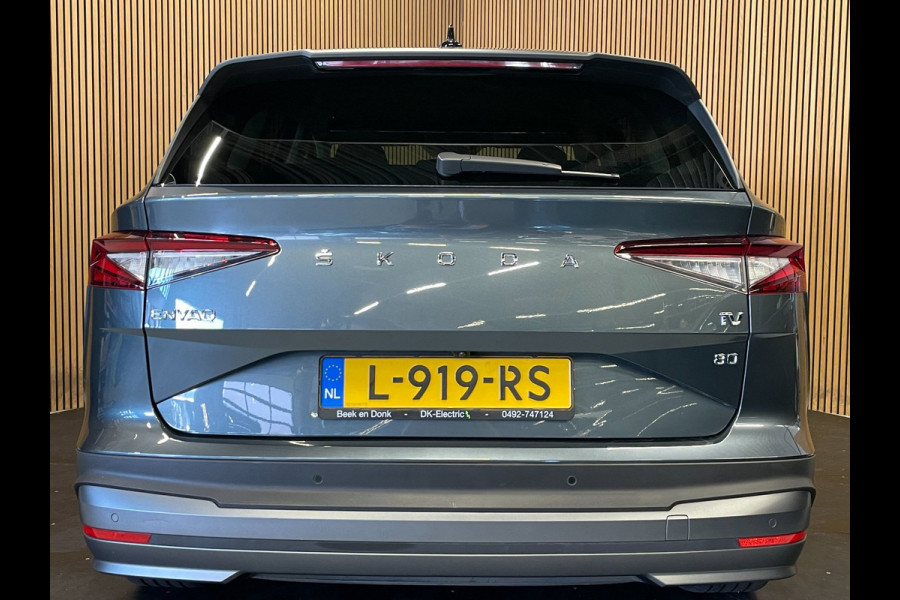 Škoda ENYAQ iV 80|87% SOH|GROTE ACCU|ELEK.TREKHAAK||STUUR+STOELVERW.V+A|CARPLAY/ANDROID|CAMERA|NAVI|NAP|NL-AUTO|INCL. BTW|1e EIG.|