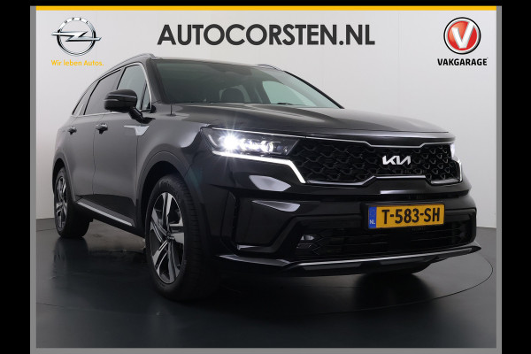 Kia Sorento 1.6T-GDI 265PK 4WD Plugin Hybrid DynamicPlusLine 7-Persoons Panoramadak Leder Trekhaak Adap.Cruise Bose® Stoel+Stuur+Achterbankv Apple Carplay Android Auto DAB Lmv Privacy Glas Led Elek.Stoelen Elek.Achterklep Fabrieksgarantie tot 24-8-2030/150.000KM 1e Eigenaar Dealeronderhouden 1.500KG Trekgewicht Origineel Nederlandse Auto