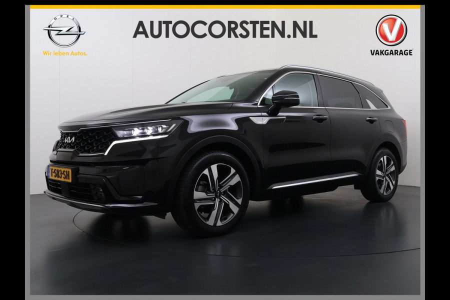 Kia Sorento 1.6T-GDI 265PK 4WD Plugin Hybrid DynamicPlusLine 7-Persoons Panoramadak Leder Trekhaak Adap.Cruise Bose® Stoel+Stuur+Achterbankv Apple Carplay Android Auto DAB Lmv Privacy Glas Led Elek.Stoelen Elek.Achterklep Fabrieksgarantie tot 24-8-2030/150.000KM 1e Eigenaar Dealeronderhouden 1.500KG Trekgewicht Origineel Nederlandse Auto