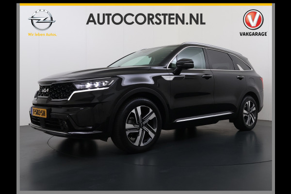 Kia Sorento 1.6T-GDI 265PK 4WD Plugin Hybrid DynamicPlusLine 7-Persoons Panoramadak Leder Trekhaak Adap.Cruise Bose® Stoel+Stuur+Achterbankv Apple Carplay Android Auto DAB Lmv Privacy Glas Led Elek.Stoelen Elek.Achterklep Fabrieksgarantie tot 24-8-2030/150.000KM 1e Eigenaar Dealeronderhouden 1.500KG Trekgewicht Origineel Nederlandse Auto