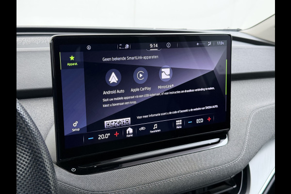 Škoda ENYAQ iV PanoDak Trekhaak Navi Camera Apple Carplay Android Auto Elek.Achterklep Ecc Cruise Control iV 60 SOH 89,6% Stuurverwarming Bluetooth Led Keyless advanced 1.000KG Trekgewicht 1e Eigenaar Origineel Nederlandse Auto