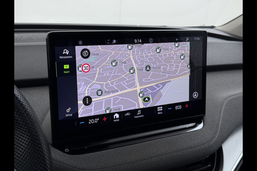 Škoda ENYAQ iV PanoDak Trekhaak Navi Camera Apple Carplay Android Auto Elek.Achterklep Ecc Cruise Control iV 60 SOH 89,6% Stuurverwarming Bluetooth Led Keyless advanced 1.000KG Trekgewicht 1e Eigenaar Origineel Nederlandse Auto