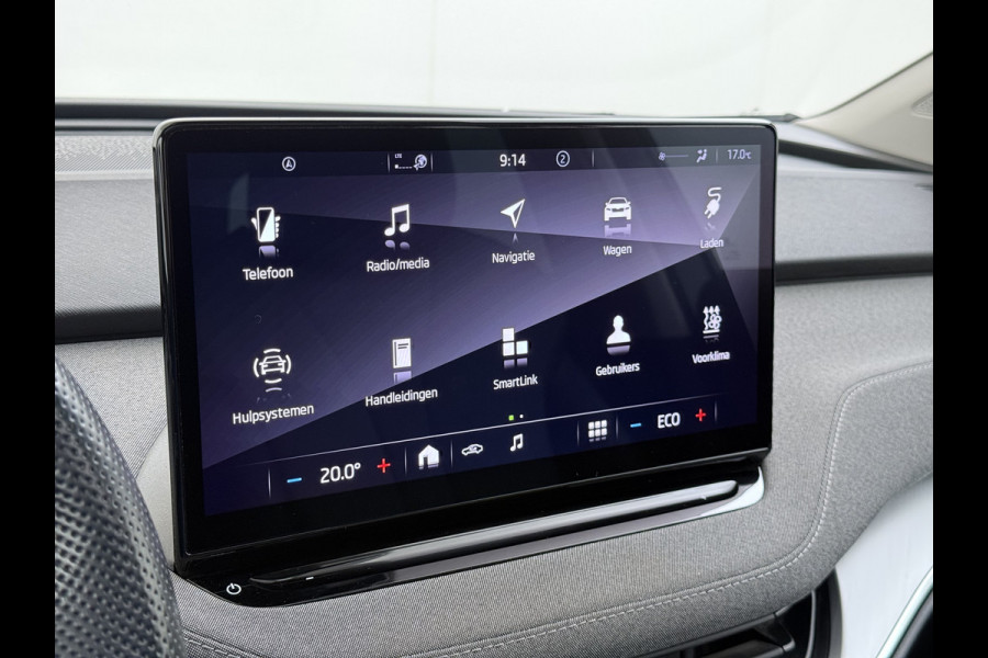 Škoda ENYAQ iV PanoDak Trekhaak Navi Camera Apple Carplay Android Auto Elek.Achterklep Ecc Cruise Control iV 60 SOH 89,6% Stuurverwarming Bluetooth Led Keyless advanced 1.000KG Trekgewicht 1e Eigenaar Origineel Nederlandse Auto