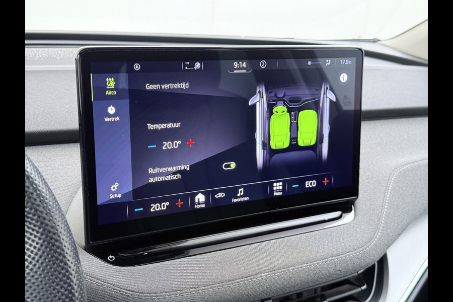 Škoda ENYAQ iV PanoDak Trekhaak Navi Camera Apple Carplay Android Auto Elek.Achterklep Ecc Cruise Control iV 60 SOH 89,6% Stuurverwarming Bluetooth Led Keyless advanced 1.000KG Trekgewicht 1e Eigenaar Origineel Nederlandse Auto