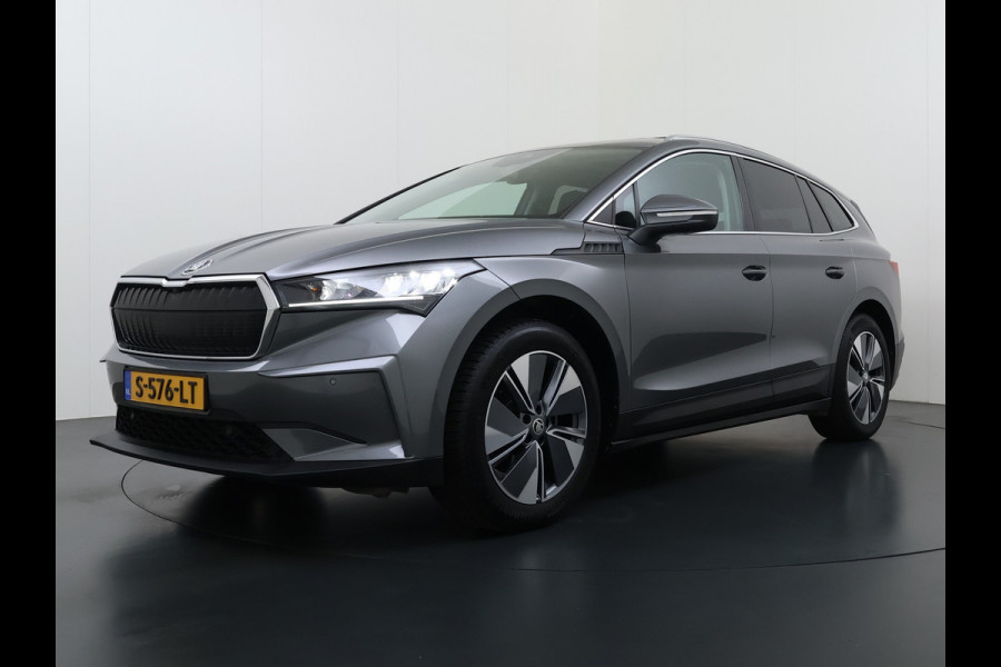 Škoda ENYAQ iV PanoDak Trekhaak Navi Camera Apple Carplay Android Auto Elek.Achterklep Ecc Cruise Control iV 60 SOH 89,6% Stuurverwarming Bluetooth Led Keyless advanced 1.000KG Trekgewicht 1e Eigenaar Origineel Nederlandse Auto