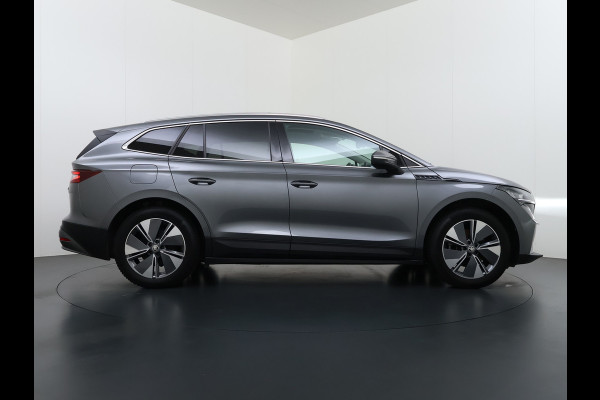 Škoda ENYAQ iV PanoDak Trekhaak Navi Camera Apple Carplay Android Auto Elek.Achterklep Ecc Cruise Control iV 60 SOH 89,6% Stuurverwarming Bluetooth Led Keyless advanced 1.000KG Trekgewicht 1e Eigenaar Origineel Nederlandse Auto