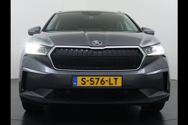 Škoda ENYAQ iV PanoDak Trekhaak Navi Camera Apple Carplay Android Auto Elek.Achterklep Ecc Cruise Control iV 60 SOH 89,6% Stuurverwarming Bluetooth Led Keyless advanced 1.000KG Trekgewicht 1e Eigenaar Origineel Nederlandse Auto