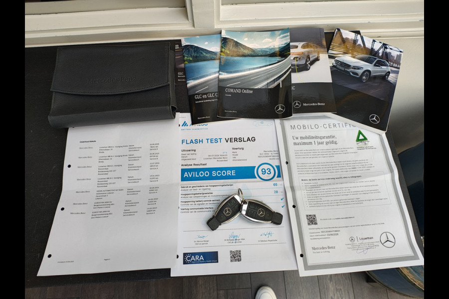 Mercedes-Benz GLC 350e Hybrid 4MATIC Premium Plus Exclusive Burmester®-Hifi Leder+Verwarmd Trekhaak 360°Camera Navi Ecc Elek.Achterklep Elek.Stoelen Lmv 19" Led Pdc AWD 4WD PHEV 2.000KG Trekgewicht Dealeronderhouden