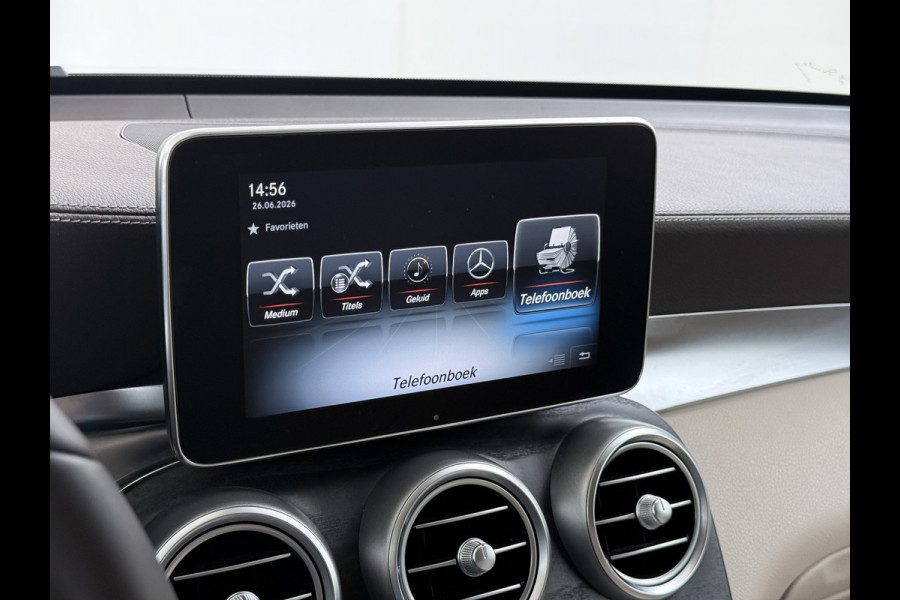 Mercedes-Benz GLC 350e Hybrid 4MATIC Premium Plus Exclusive Burmester®-Hifi Leder+Verwarmd Trekhaak 360°Camera Navi Ecc Elek.Achterklep Elek.Stoelen Lmv 19" Led Pdc AWD 4WD PHEV 2.000KG Trekgewicht Dealeronderhouden