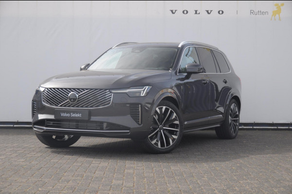Volvo XC90 T8 408PK Automaat Plug-in hybrid AWD Ultra Bright / Luchtvering / Trekhaak / Panoramadak / Google services / Elektrisch bedienbare voorstoelen met geheugen / Stoelverwarming voor en achter
