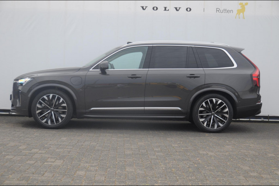 Volvo XC90 T8 408PK Automaat Plug-in hybrid AWD Ultra Bright / Luchtvering / Trekhaak / Panoramadak / Google services / Elektrisch bedienbare voorstoelen met geheugen / Stoelverwarming voor en achter