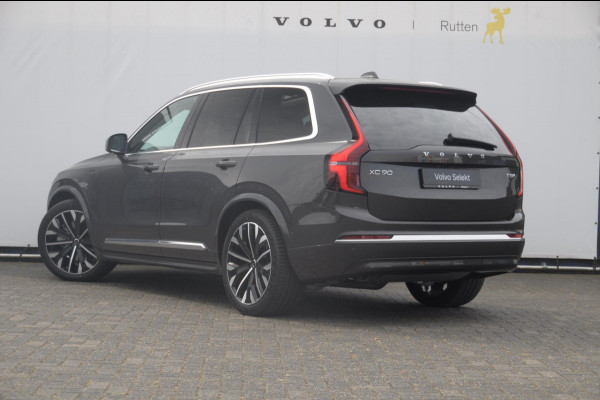 Volvo XC90 T8 408PK Automaat Plug-in hybrid AWD Ultra Bright / Luchtvering / Trekhaak / Panoramadak / Google services / Elektrisch bedienbare voorstoelen met geheugen / Stoelverwarming voor en achter