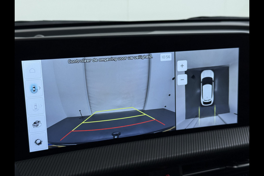 Kia Ev6 GT-Line 77.4kWh Warmtepomp Trekhaak Panoramadak Head-Up Display Meridian®-Audio Stoelkoeling+Verwarming Elek.Stoelen+Memory 360° Apple Carplay Android Auto Privacy Glas Lmv Led DAB Isofix Draadloze lader Dealeronderhouden Origineel Nederlandse Auto 1e Eigenaar