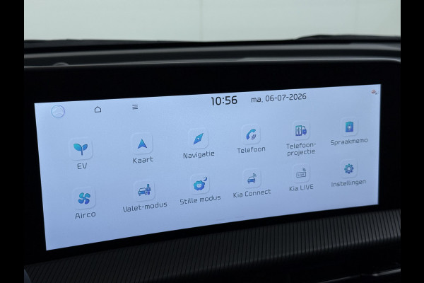 Kia Ev6 GT-Line 77.4kWh Warmtepomp Trekhaak Panoramadak Head-Up Display Meridian®-Audio Stoelkoeling+Verwarming Elek.Stoelen+Memory 360° Apple Carplay Android Auto Privacy Glas Lmv Led DAB Isofix Draadloze lader Dealeronderhouden Origineel Nederlandse Auto 1e Eigenaar